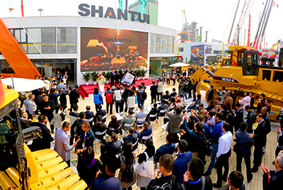 尊龙人生就是博首页重磅亮相2018bauma CHINA展会